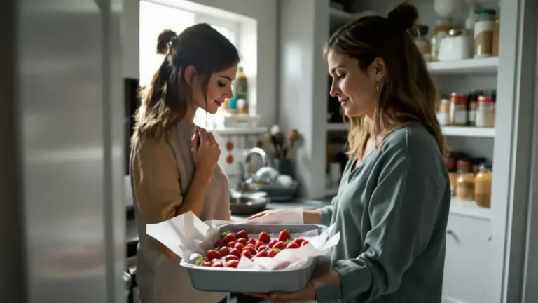 De ideale plek om aardbeien te bewaren en hun houdbaarheid te verlengen zonder ze in de koelkast te leggen