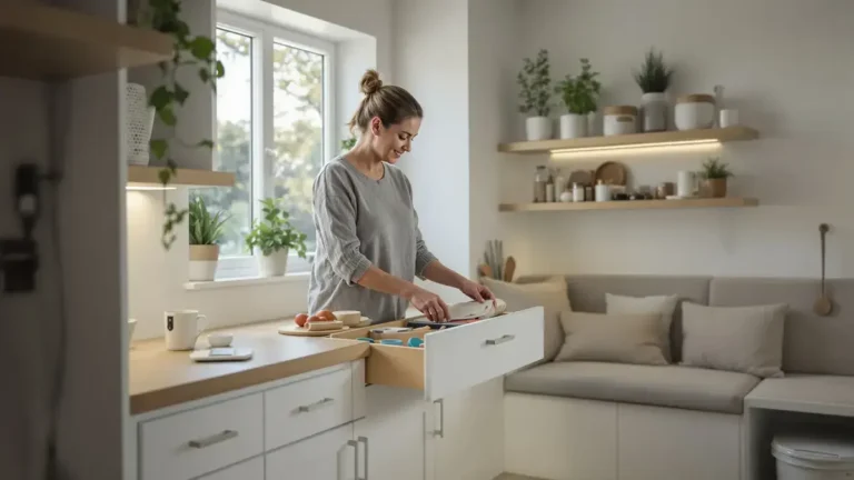 Interieurspecialisten zijn het erover eens een doeltreffende organisatie hangt niet af van dure tips maar van eenvoudige vaak over het hoofd geziene gewoontes